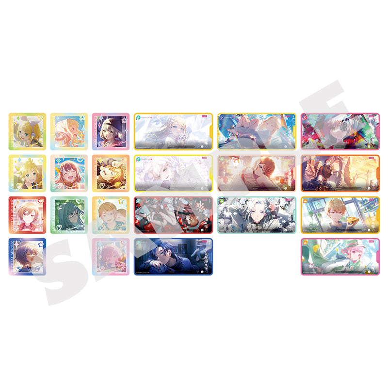 (1BOX=6)(Goods - Sticker) Hatsune Miku: Colorful Stage! Memosti Collection Colorful Festival vol. 2 (22 Types Total + Rare)