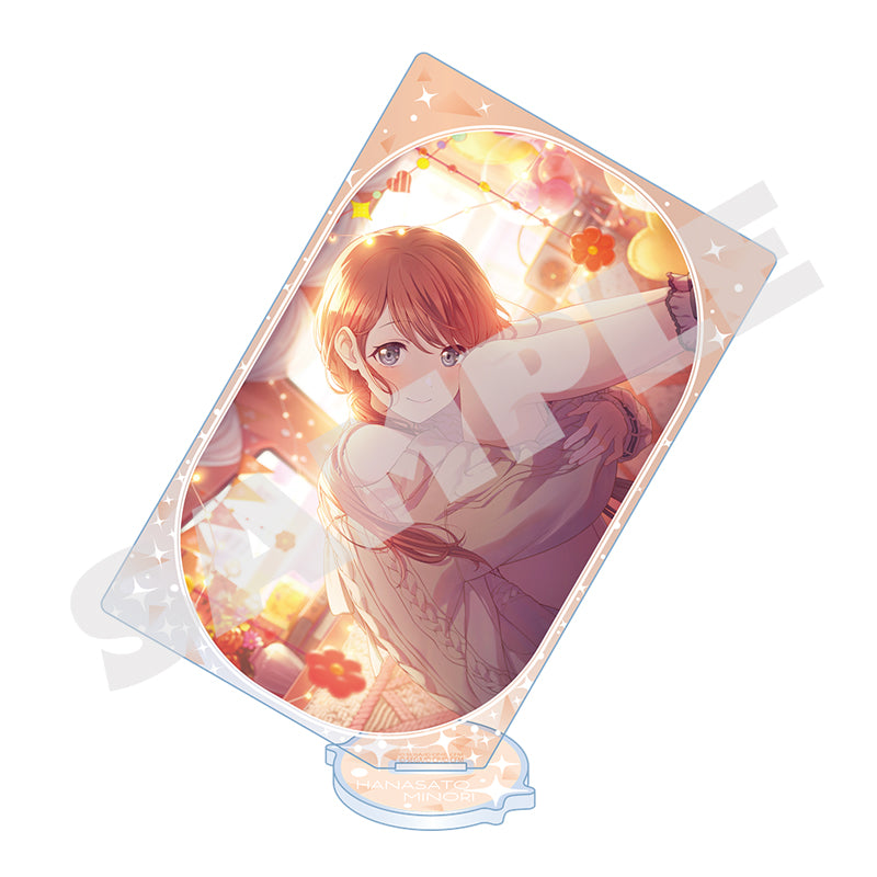 (Goods - Acrylic Stand) Hatsune Miku: Colorful Stage! Colorful Festival Card-shaped Acrylic Stand Hanasato Minori