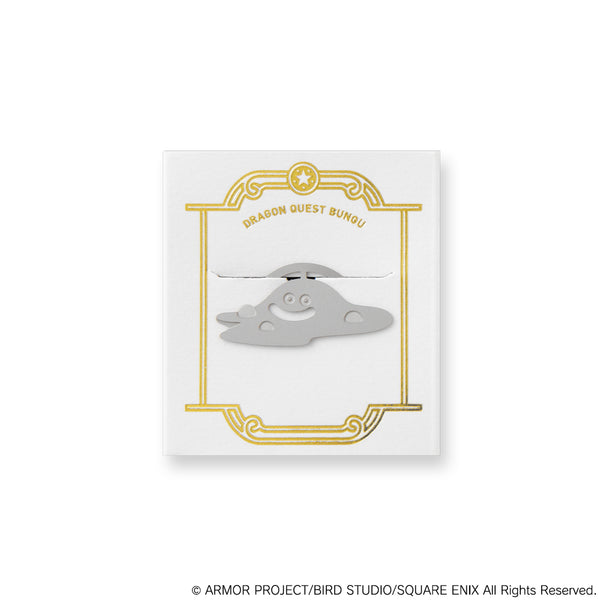 (Goods - Clip) Dragon Quest Etching Clips (Liquid Metal Slime) (Re-release)