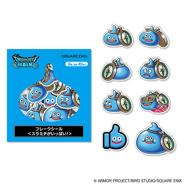 (Goods - Sticker) Dragon Quest Flake Sticker Slamichi Bonanza! (Re-release)