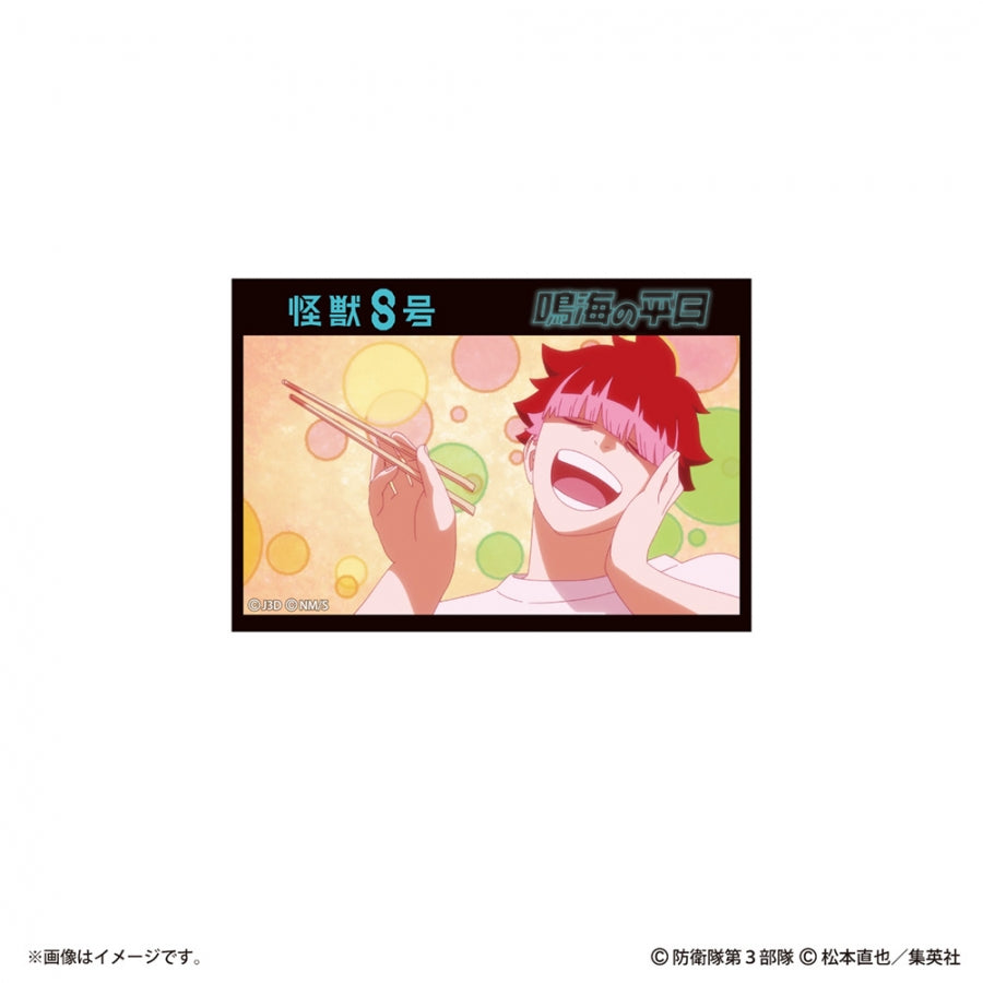 (1BOX=10)(Goods - Badge) Kaiju No. 8: Narumi's Week at Work Trading Square Button Badge (10 Types Total)