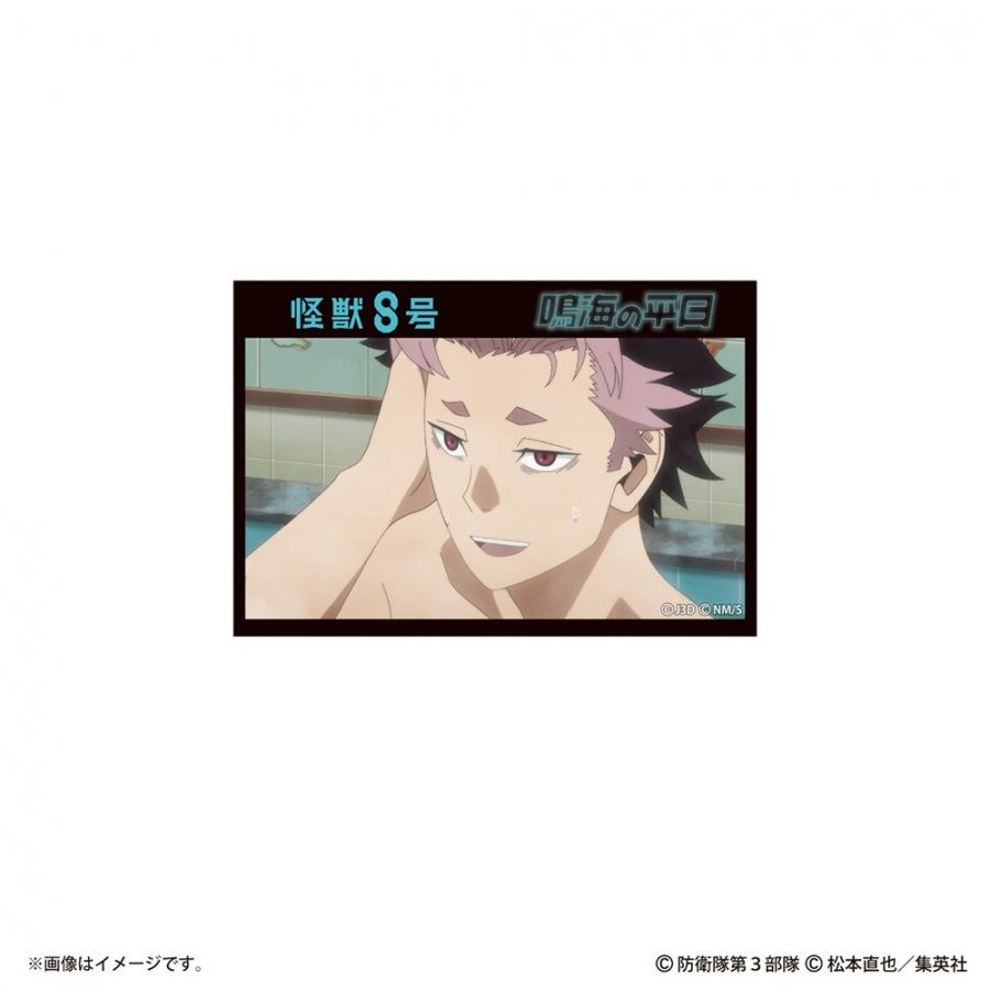 (1BOX=10)(Goods - Badge) Kaiju No. 8: Narumi's Week at Work Trading Square Button Badge (10 Types Total)