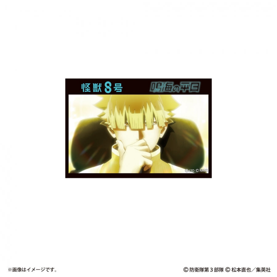 (1BOX=10)(Goods - Badge) Kaiju No. 8: Narumi's Week at Work Trading Square Button Badge (10 Types Total)