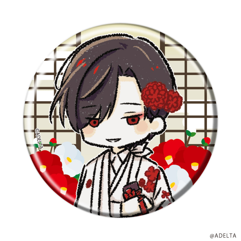 (1BOX=11)(Goods - Badge) Owen (Ooe) 01 June Bride Ver. (GraffArt)