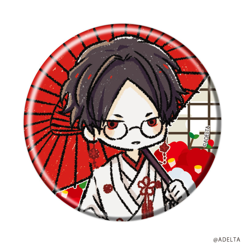 (1BOX=11)(Goods - Badge) Owen (Ooe) 01 June Bride Ver. (GraffArt)