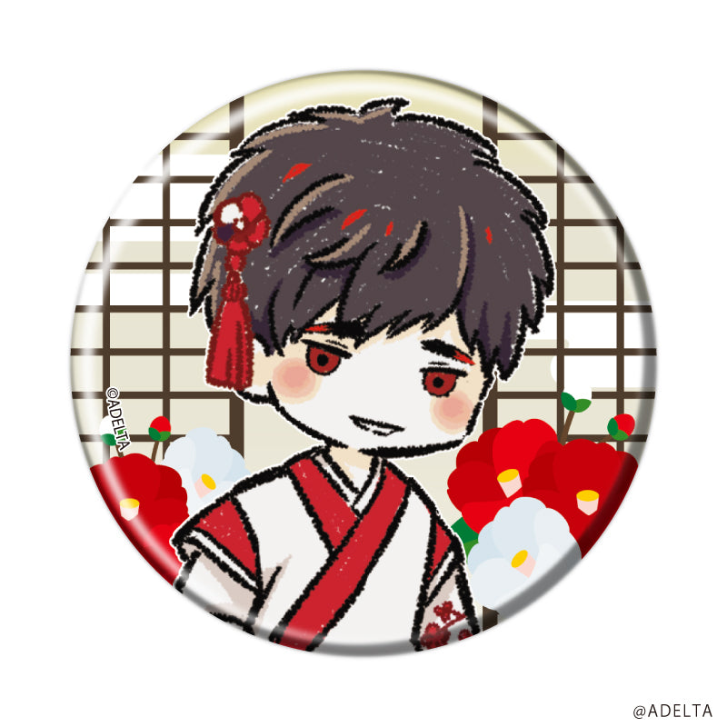 (1BOX=11)(Goods - Badge) Owen (Ooe) 01 June Bride Ver. (GraffArt)
