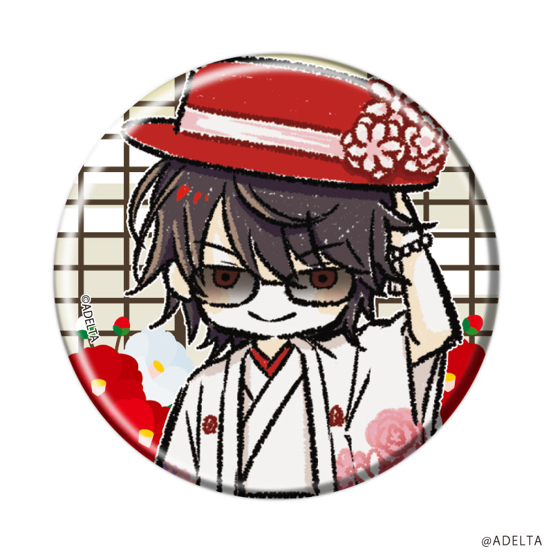 (1BOX=11)(Goods - Badge) Owen (Ooe) 01 June Bride Ver. (GraffArt)