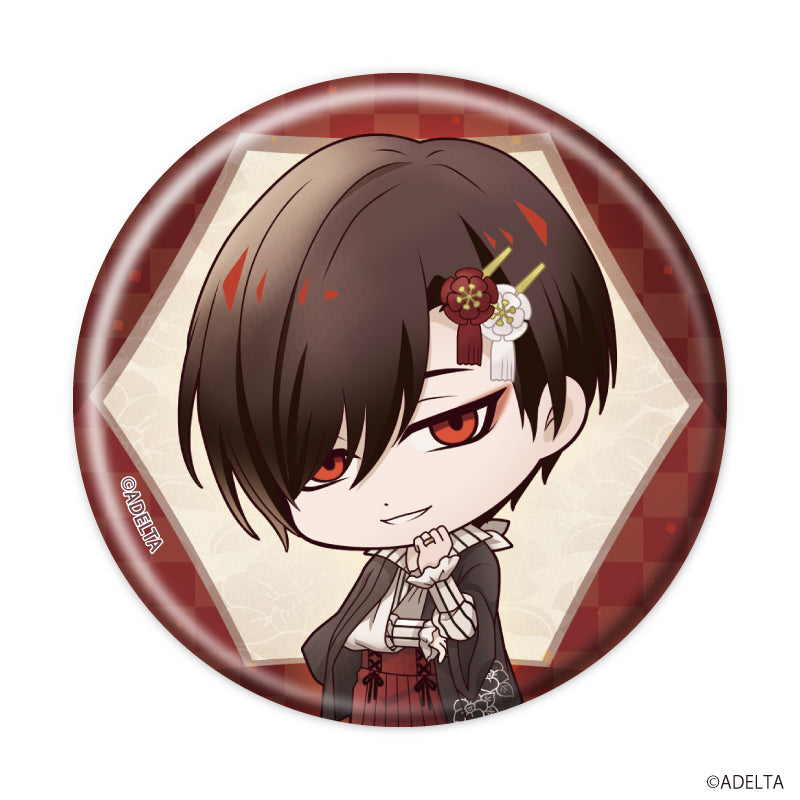 (1BOX=11)(Goods - Badge) Owen (Ooe) Badge 03 Modern ver. (Chibi Character)