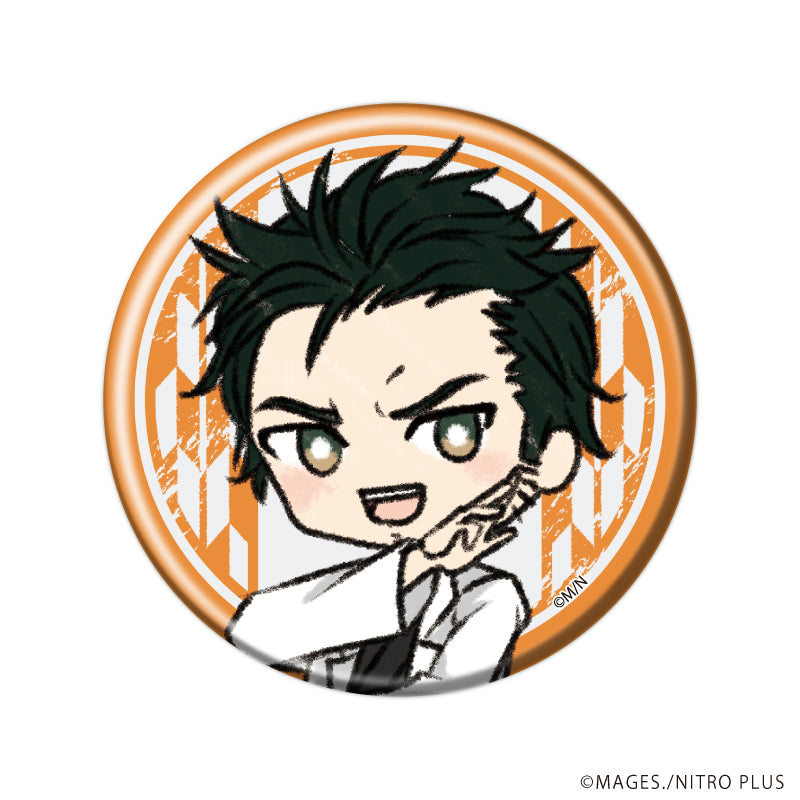 (1BOX=8)(Goods - Badge) STEINS;GATE Button Badge 02 Kimono ver. (GraffArt)