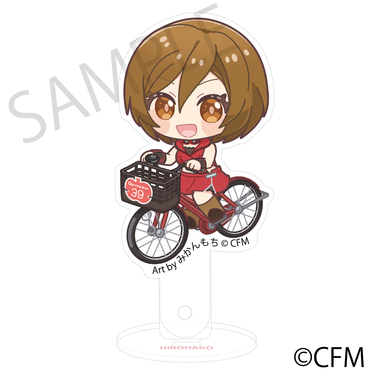 (Goods - Acrylic Stand) Sakura Miku × Hirohako Acrylic Prop and Stand Hirosaki 2025 MEIKO - Art by Mikanmochi