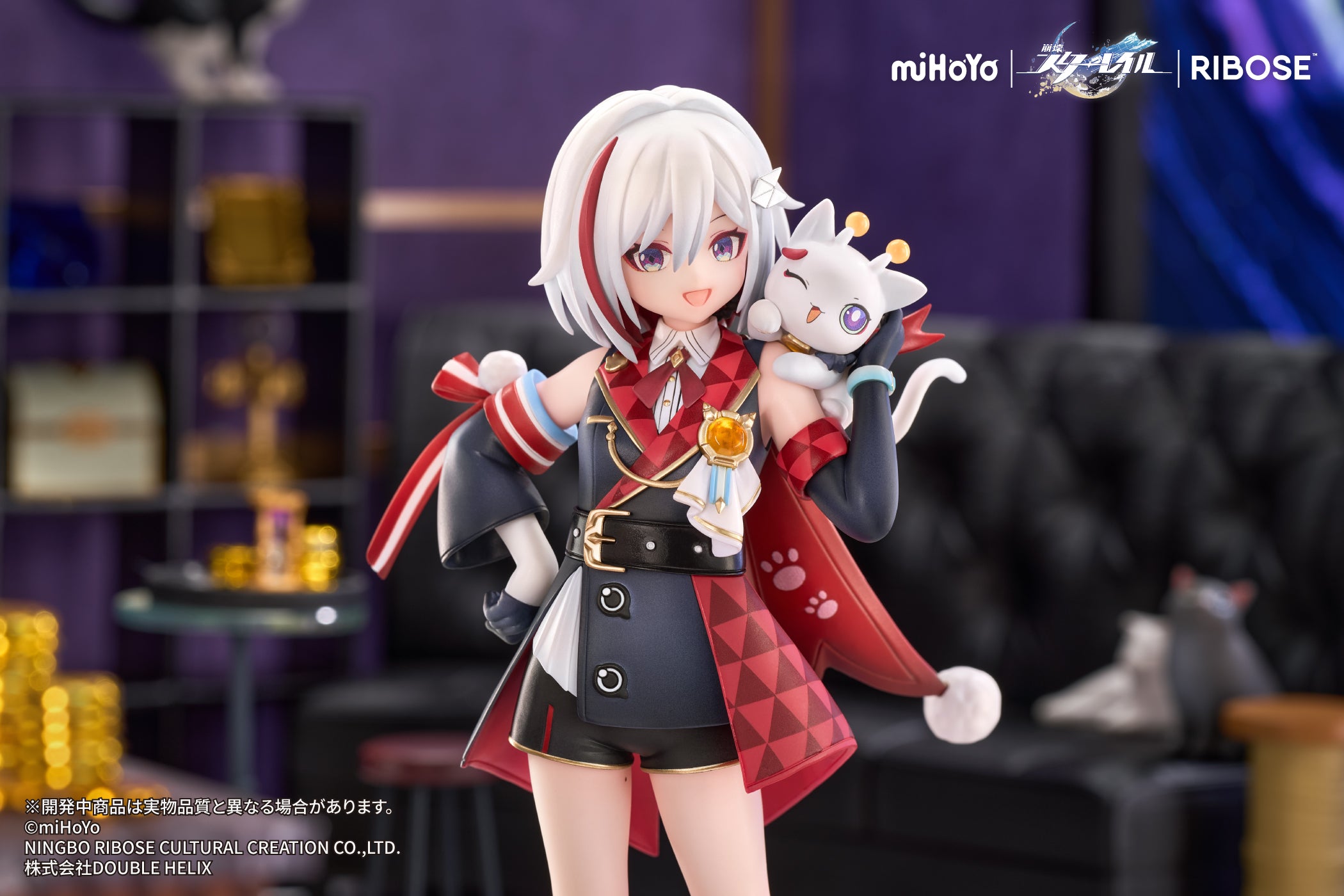 (Figure) Honkai: Star Rail - RIBOSE RISE UP+ Little Cat Series Topaz & Numby Ver. Figure