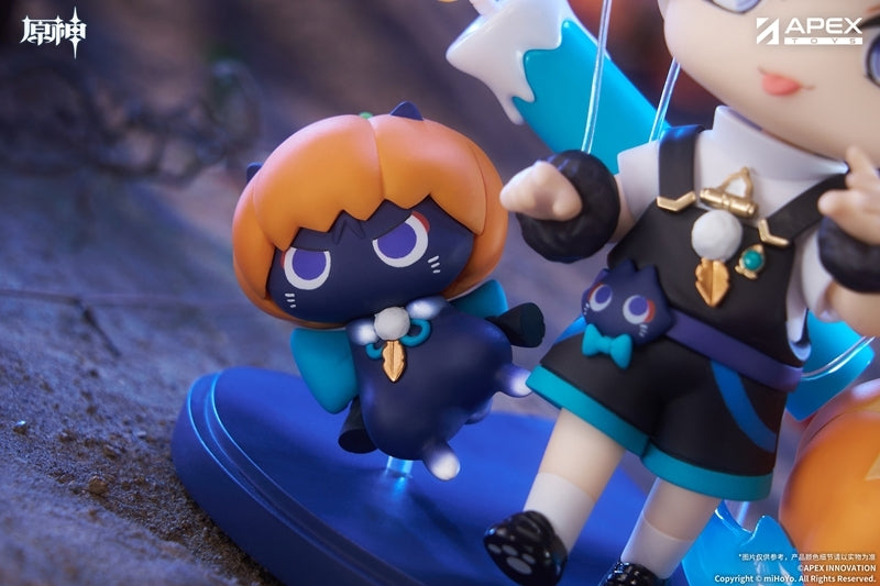 (Figure) Genshin Impact You Ye Qi Xiang Series Chibi Chara Figure Wanderer {Bonus: Art Board}