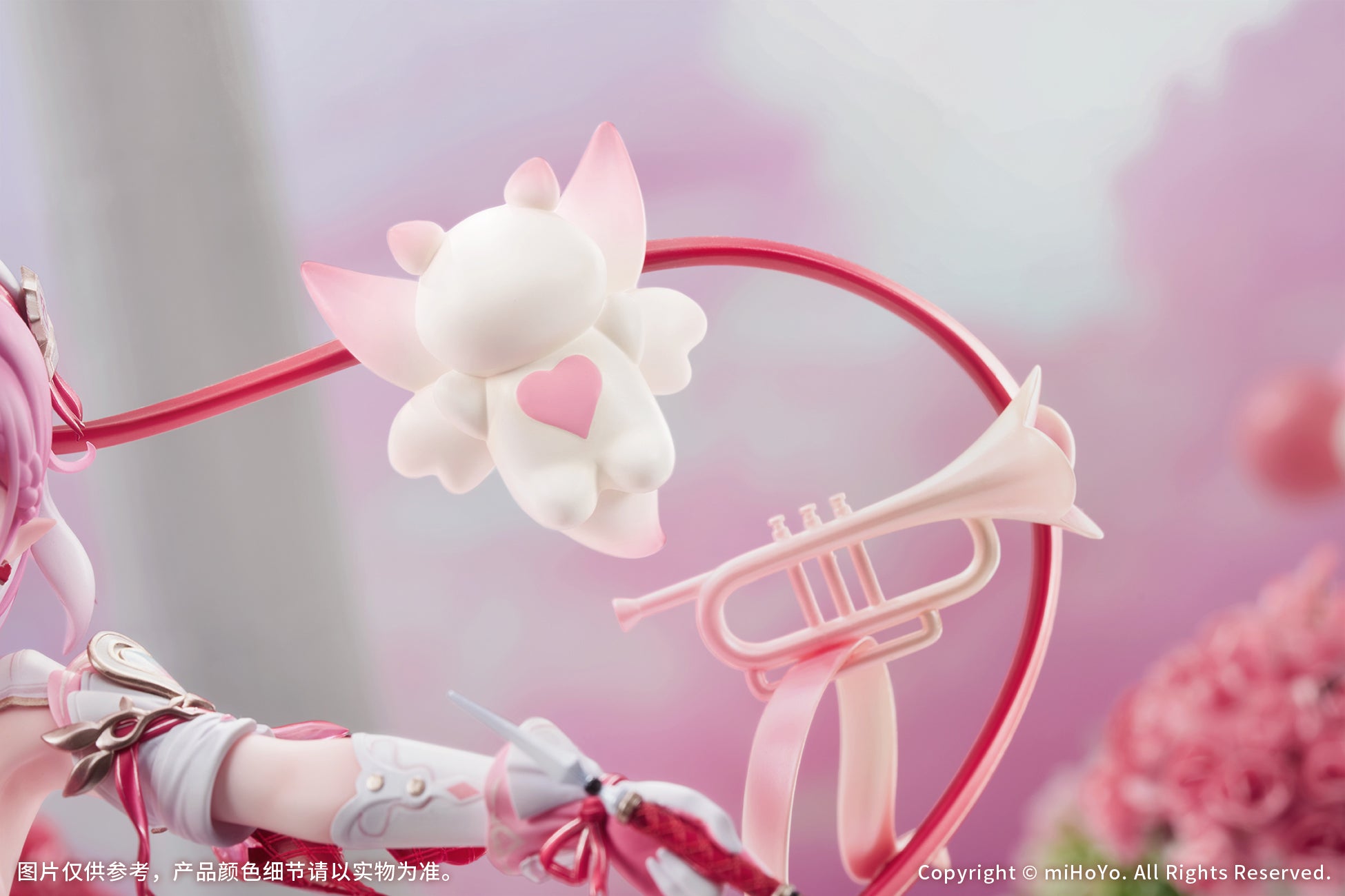 (Bishojo Figure) Honkai Impact 3rd Elysia Hi♪ Love Elf ❤ Ver. 1/7 Completed Figure {Bonus: Acrylic Plate}