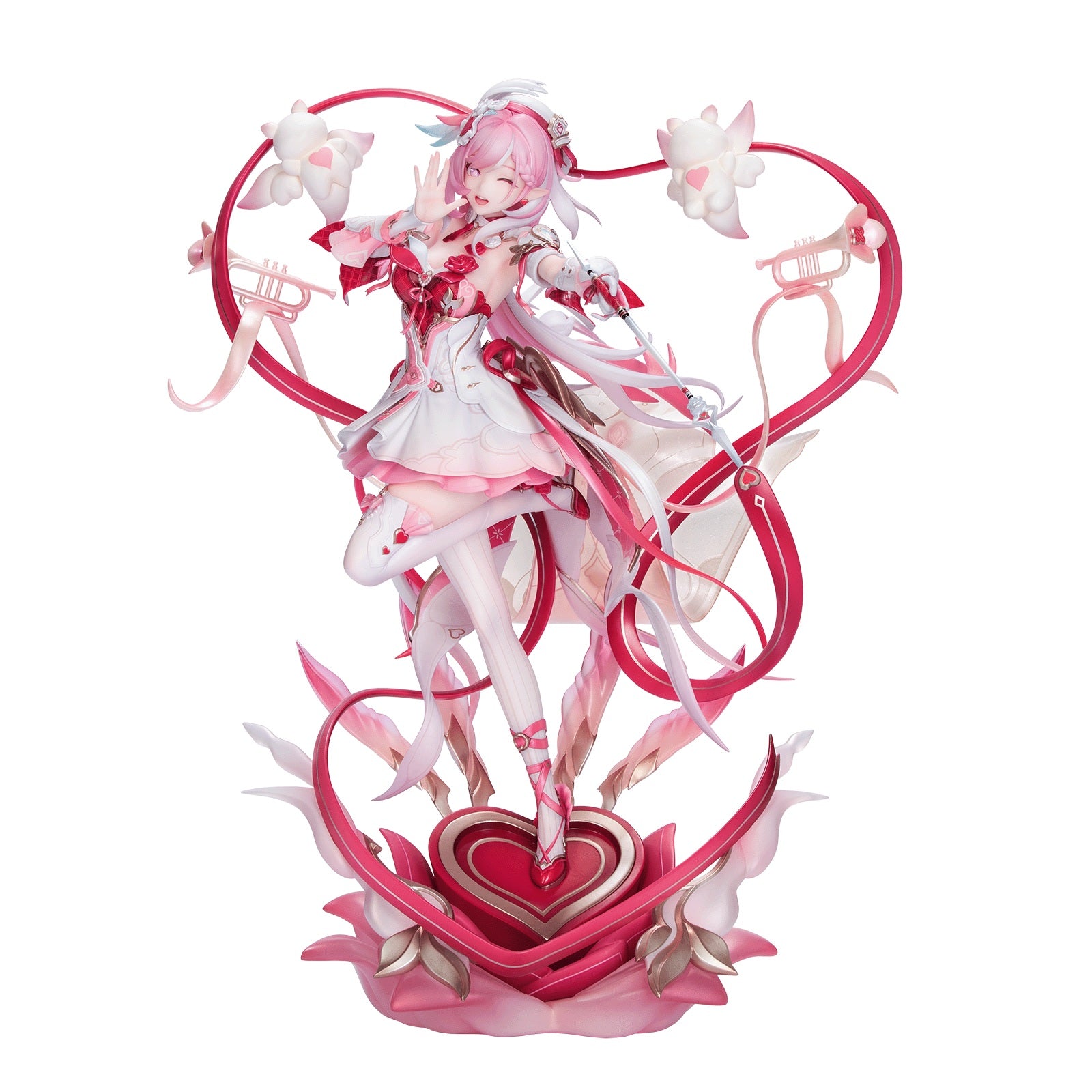(Bishojo Figure) Honkai Impact 3rd Elysia Hi♪ Love Elf ❤ Ver. 1/7 Completed Figure {Bonus: Acrylic Plate}