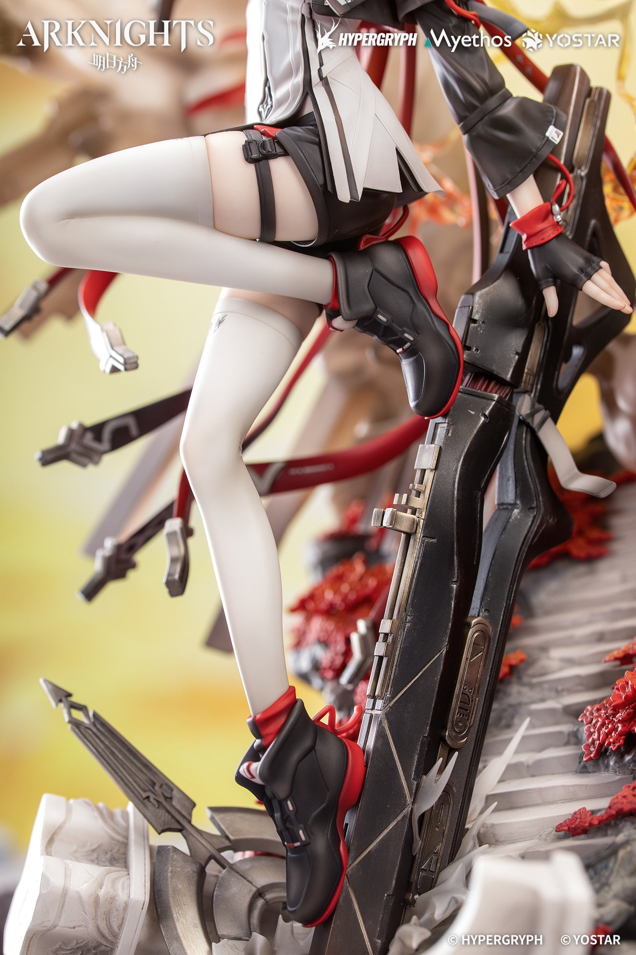 (Bishojo Figure) Arknights Exusiai the New Covenant Elite 2 VER. 1/7 Complete Figure {Bonus: Key Charm}