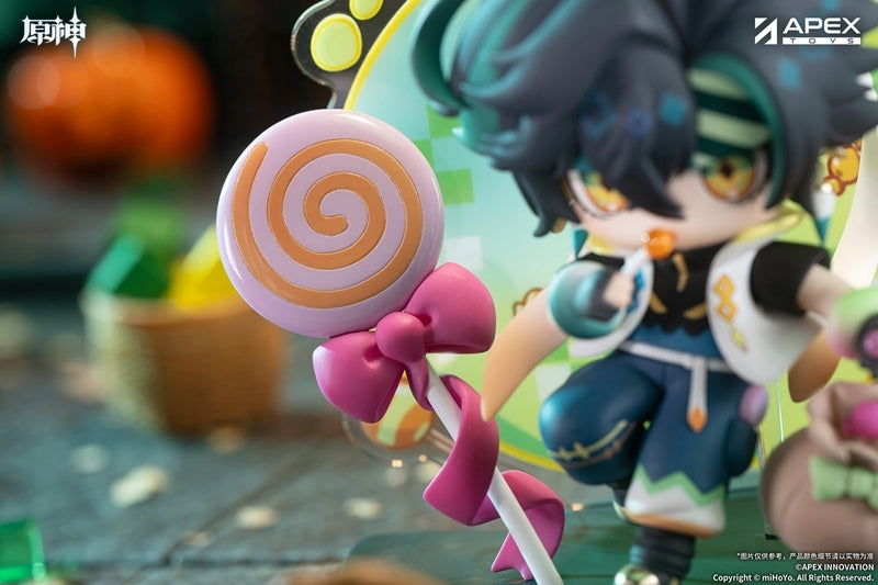 (Figure) Genshin Impact You Ye Qi Xiang Series Chibi Chara Figure Kinich {Bonus:Art Board}
