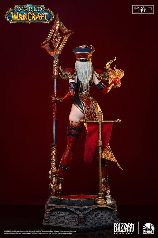 (Bishojo Figure) World of Warcraft Infinity Studio X Blizzard Sally Whitemane 1/3 Completed Figure {Manufacturer Bonus: White Flag (Interchangeable)}