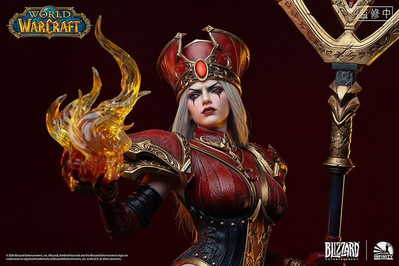 (Bishojo Figure) World of Warcraft Infinity Studio X Blizzard Sally Whitemane 1/3 Completed Figure {Manufacturer Bonus: White Flag (Interchangeable)}