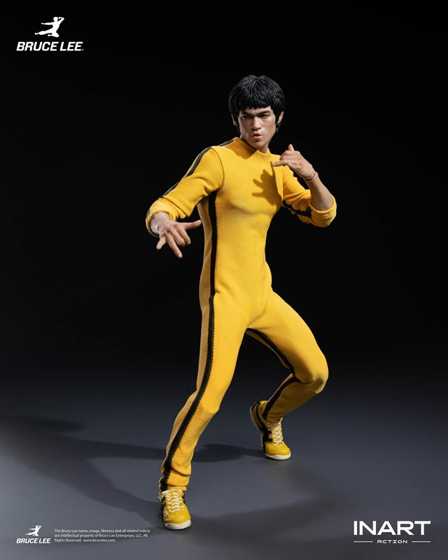 (Action Figure) INART Action Bruce Lee (Yellow Jumpsuit) 1/12 Action Figure