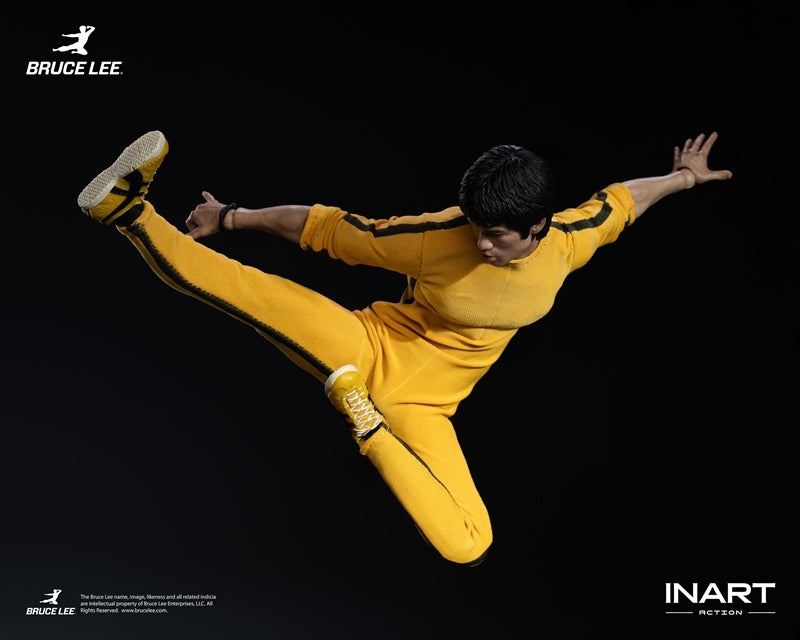 (Action Figure) INART Action Bruce Lee (Yellow Jumpsuit) 1/12 Action Figure