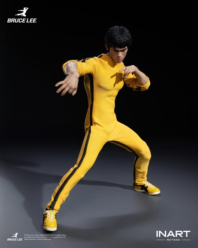 (Action Figure) INART Action Bruce Lee (Yellow Jumpsuit) 1/12 Action Figure