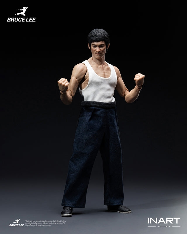 (Action Figure) INART Action Bruce Lee (Kung Fu Outfit) 1/12 Action Figure
