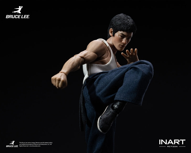 (Action Figure) INART Action Bruce Lee (Kung Fu Outfit) 1/12 Action Figure