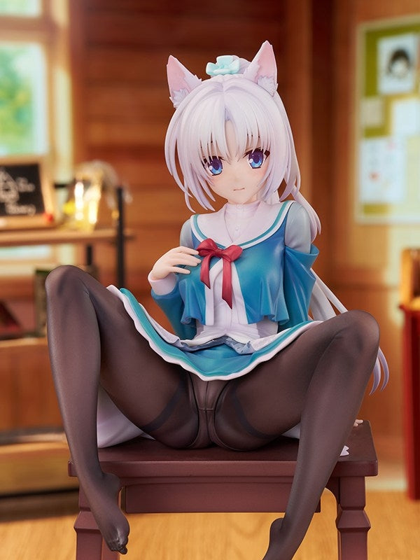 (Bishojo Figure) Senren*Banka Yoshino Tomotake: Animal Ears School Uniform Ver. 1/7 Complete Figure