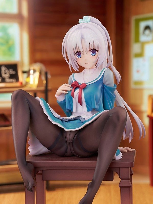 (Bishojo Figure) Senren*Banka Yoshino Tomotake: Animal Ears School Uniform Ver. 1/7 Complete Figure