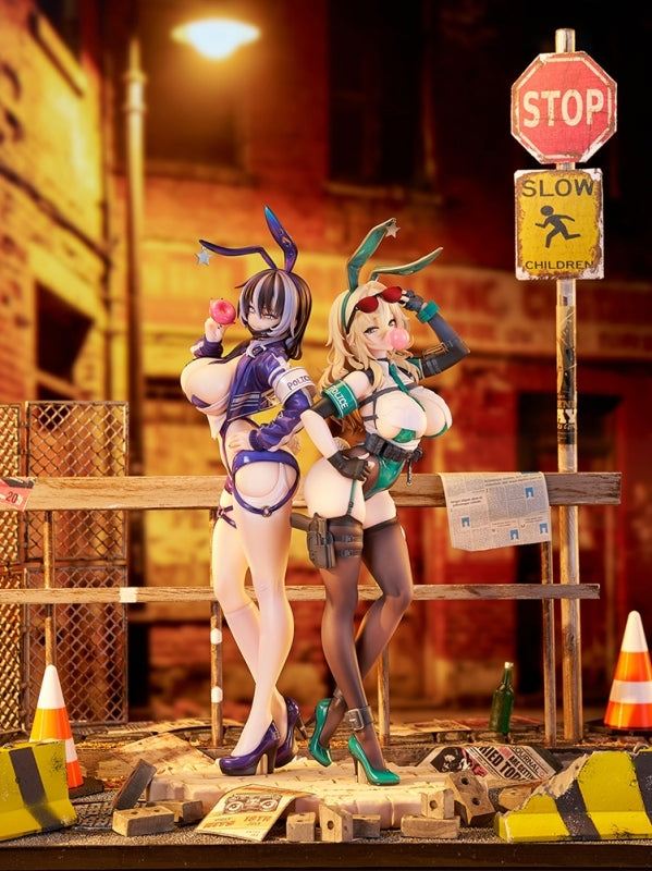 (Bishojo Figure) CheLA77 Original Illustration Bunny Cops_01 1/6 Complete Figure