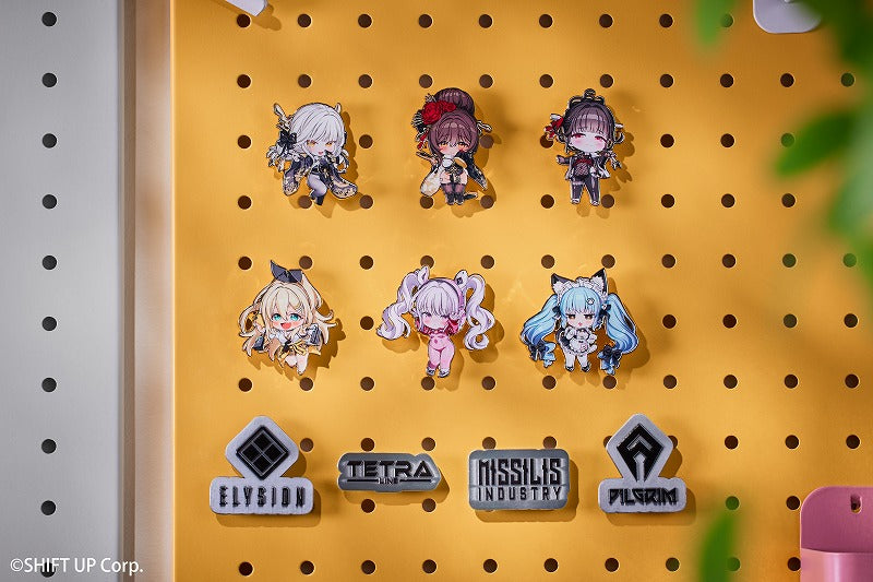 (1BOX=10)(Goods - Badge) GODDESS OF VICTORY: NIKKE SD Pin Badge