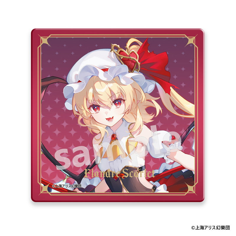 (1BOX=5)(Goods - Coaster) Touhou Project Trading Acrylic Coaster