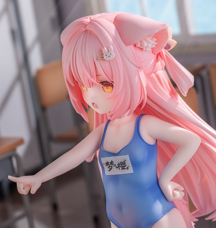 (Bishojo Figure) I Spied On Yumezakura While She Was Changing In The Classroom, And Was Caught And Called A Pervert. 1/7 Complete Figure {Manufacturer Bonus: Badge}