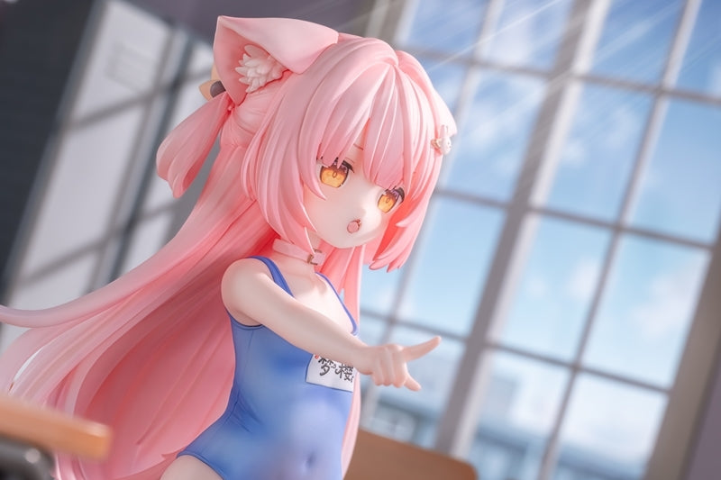 (Bishojo Figure) I Spied On Yumezakura While She Was Changing In The Classroom, And Was Caught And Called A Pervert. 1/7 Complete Figure {Manufacturer Bonus: Badge}