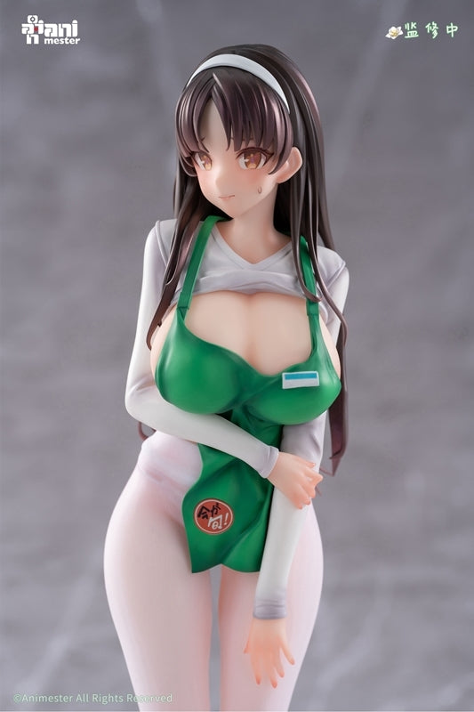 (Bishojo Figure) "First Business! Mari Hanamiya the Gentle Shop Assistant" illustration by POPQN 1/6 Complete Figure