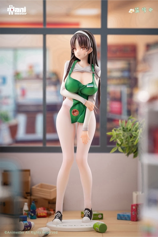 (Bishojo Figure) "First Business! Mari Hanamiya the Gentle Shop Assistant" illustration by POPQN 1/6 Complete Figure