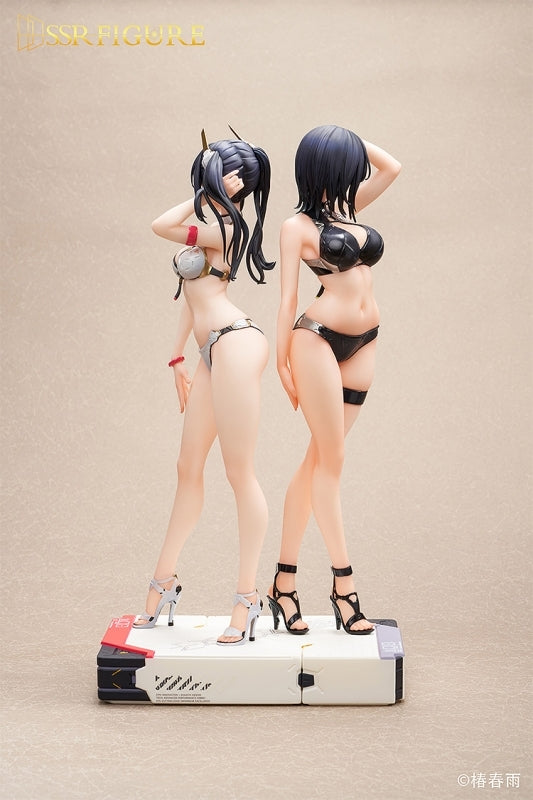 (Bishojo Figure) SSR FIGURE "Hard-Shell Swimwear Girls" 1/6 Complete Figure {Manufacturer Bonus: Badge,Charm}