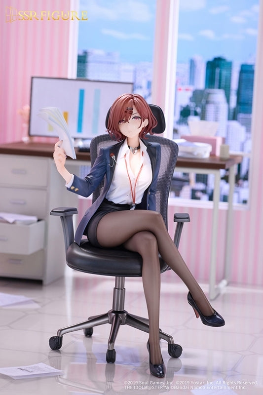 (Bishojo Figure) SSR FIGURE THE IDOLM@STER SHINY COLORS x Mahjong Soul Madoka Higuchi Effortless Work Ver. Complete Figure {Manufacturer Bonus:Acrylic Mahjong Tile}
