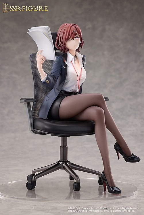 (Bishojo Figure) SSR FIGURE THE IDOLM@STER SHINY COLORS x Mahjong Soul Madoka Higuchi Effortless Work Ver. Complete Figure {Manufacturer Bonus:Acrylic Mahjong Tile}