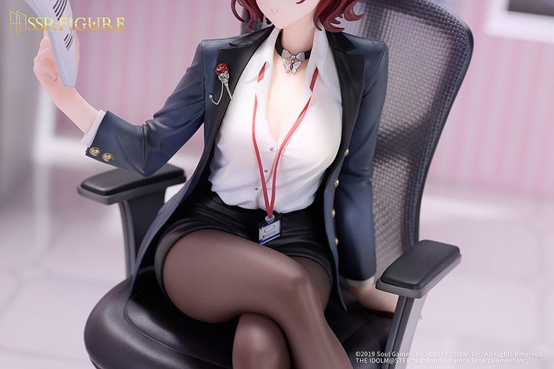(Bishojo Figure) SSR FIGURE THE IDOLM@STER SHINY COLORS x Mahjong Soul Madoka Higuchi Effortless Work Ver. Complete Figure {Manufacturer Bonus:Acrylic Mahjong Tile}