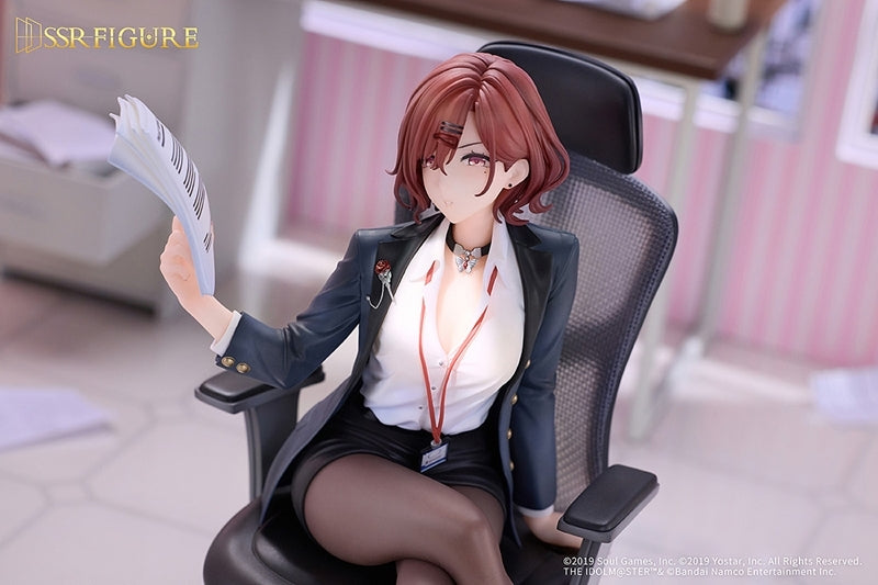 (Bishojo Figure) SSR FIGURE THE IDOLM@STER SHINY COLORS x Mahjong Soul Madoka Higuchi Effortless Work Ver. Complete Figure {Manufacturer Bonus:Acrylic Mahjong Tile}