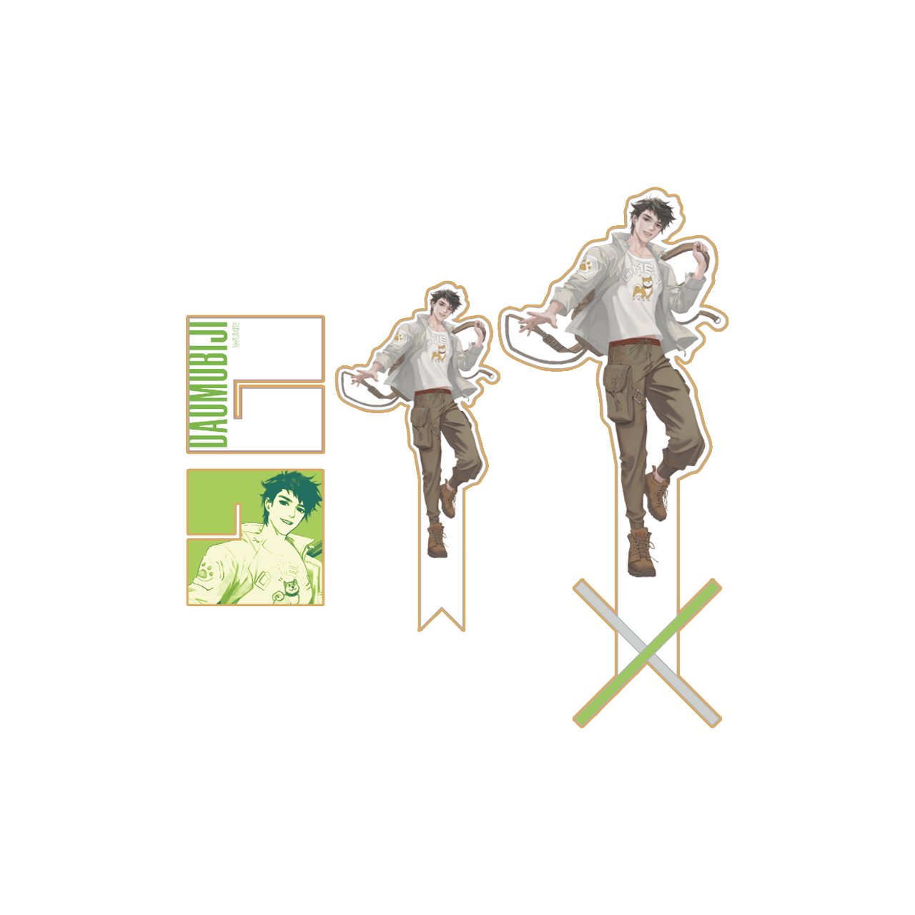 (Goods - Acrylic Stand) The Lost Tomb (Daomu Biji) 2026 Fes Set Out Again Series Acrylic Stand Wu Xie