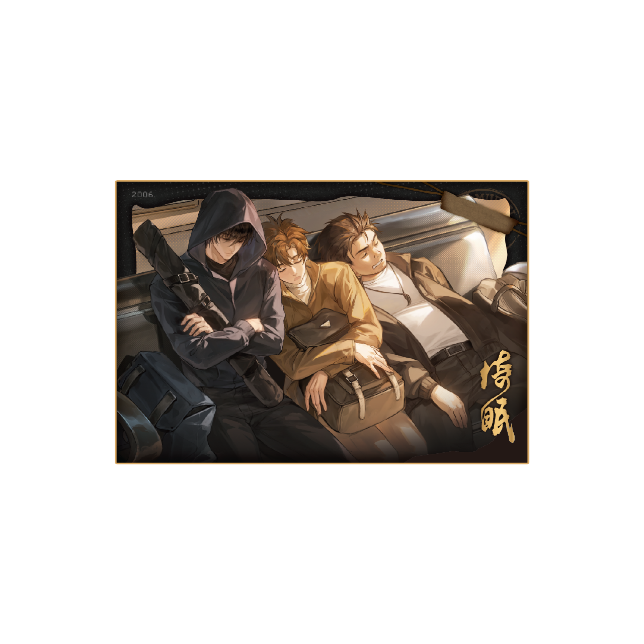(Goods - Badge) The Lost Tomb (Daomu Biji) 2026 Fes Resting Together Series Square Button Badge Sleeping On You
