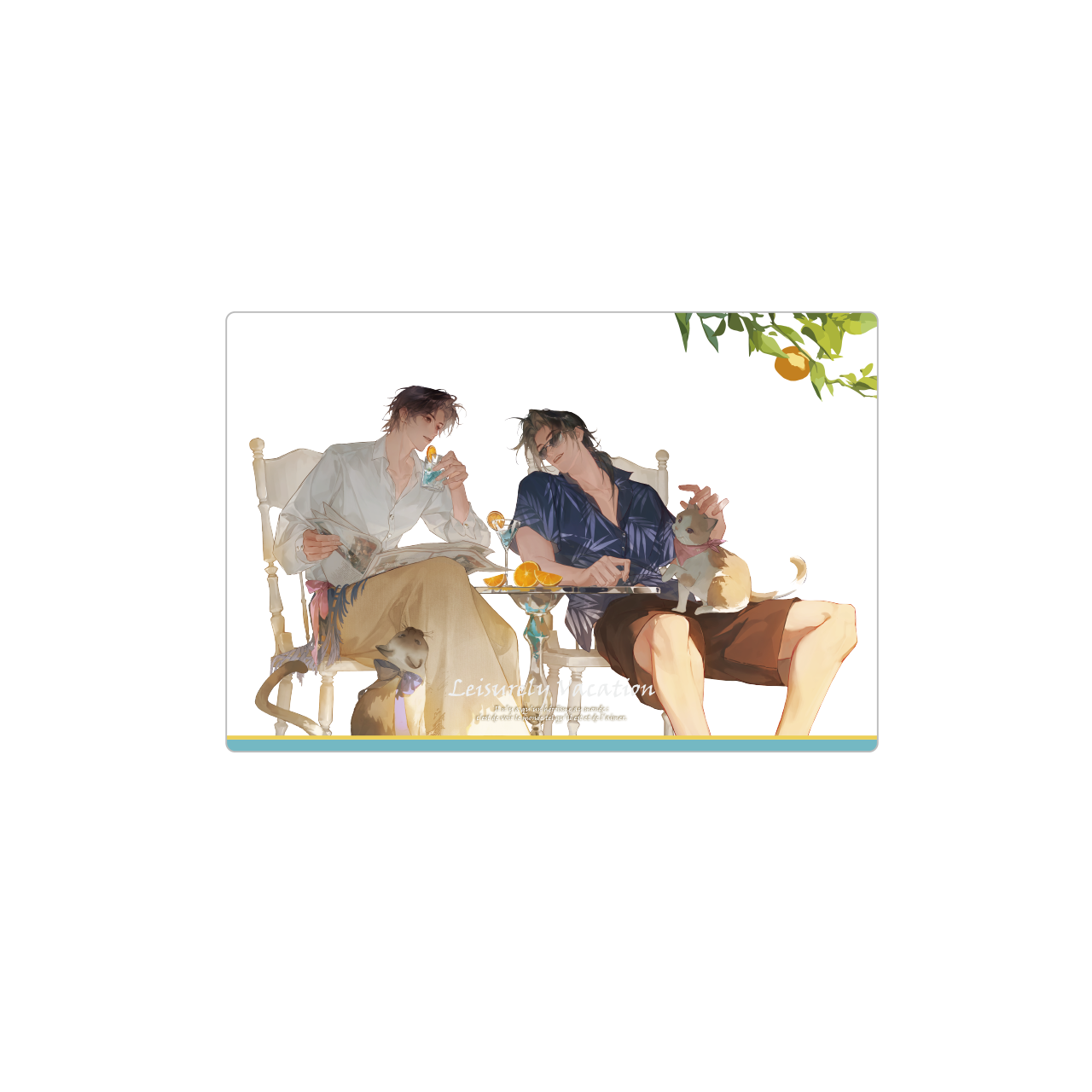 (Goods - Card) The Lost Tomb (Daomu Biji) 2026 Fes Leisurely Vacation Series Acrylic Card