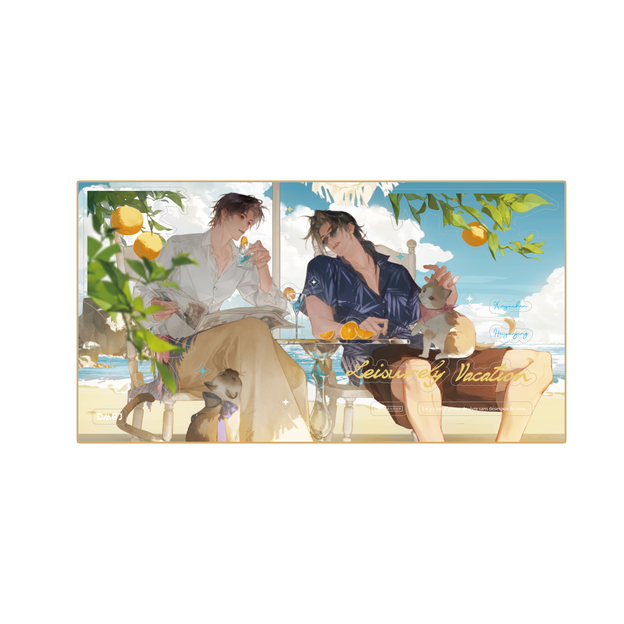 (Goods - Ornament) The Lost Tomb (Daomu Biji) 2026 Fes Leisurely Vacation Series Art Board