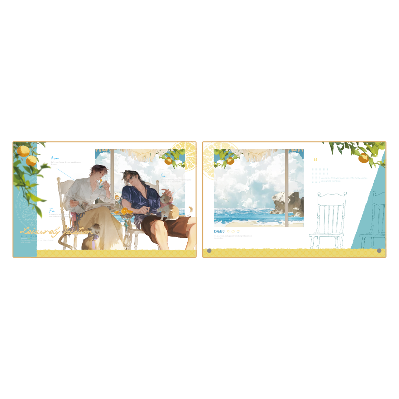 (Goods - Ornament) The Lost Tomb (Daomu Biji) 2026 Fes Leisurely Vacation Series Acrylic Panel