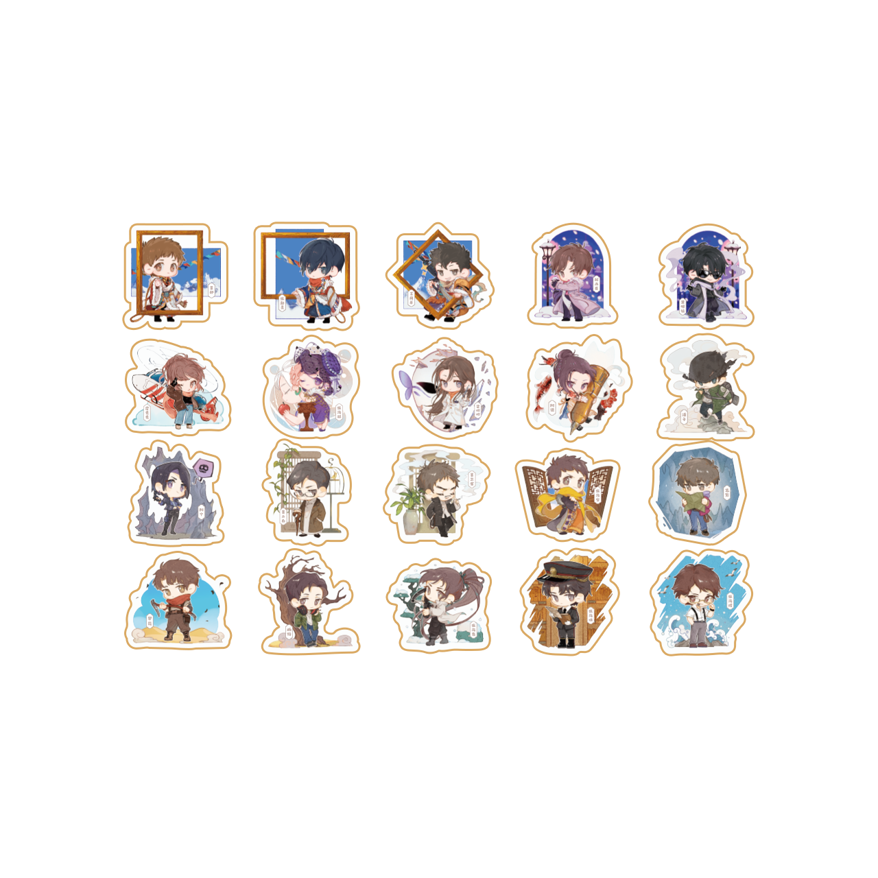 (Goods - Sticker) The Lost Tomb (Daomu Biji) 2026 Fes Footprints of Time Series Sticker Pack
