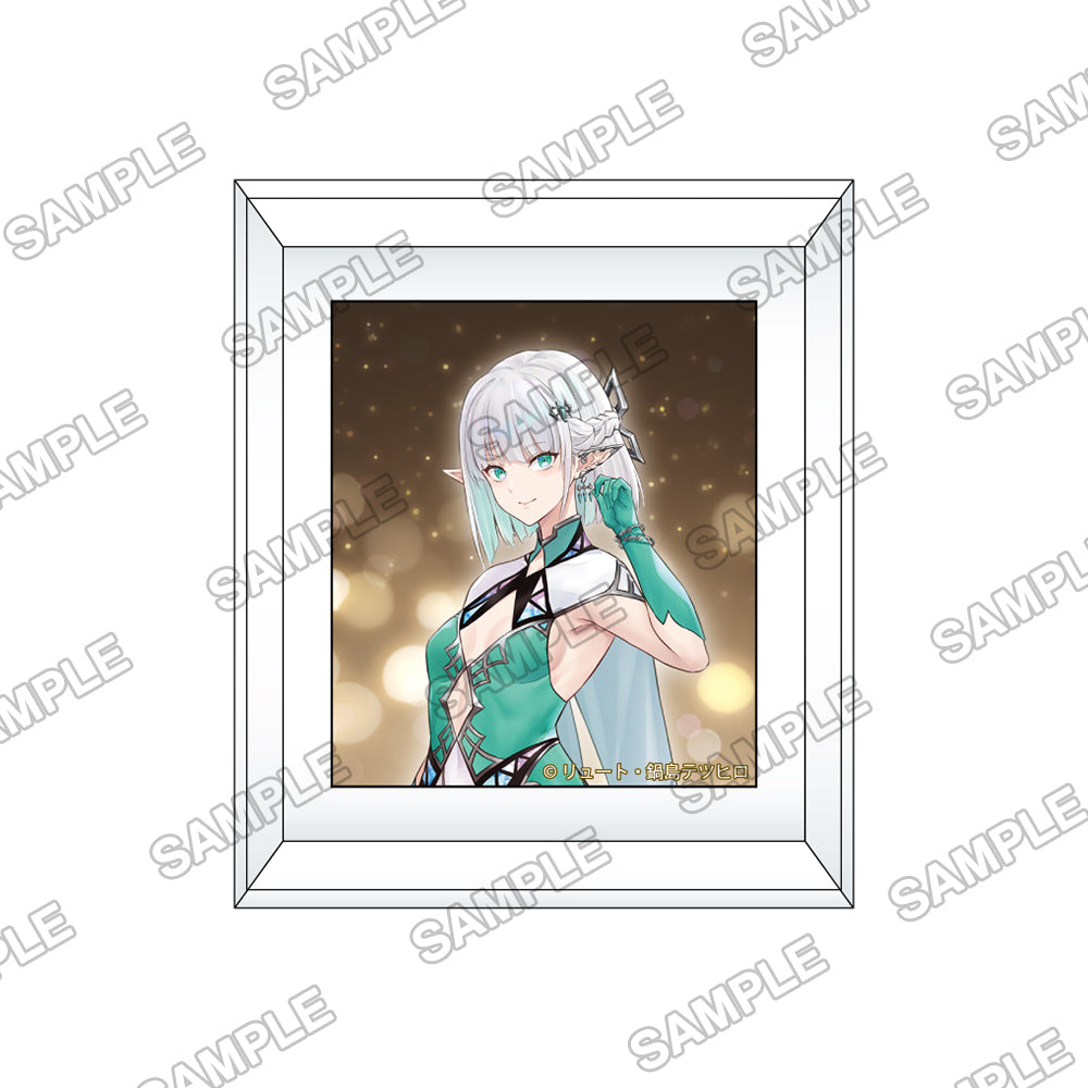 (Goods - Acrylic Magnet) Kadokawa BOOKS 10th Anniversary Celebration Frame Magnet - The World's Strongest Rearguard: Labyrinth Country's Novice Seeker - Theresia