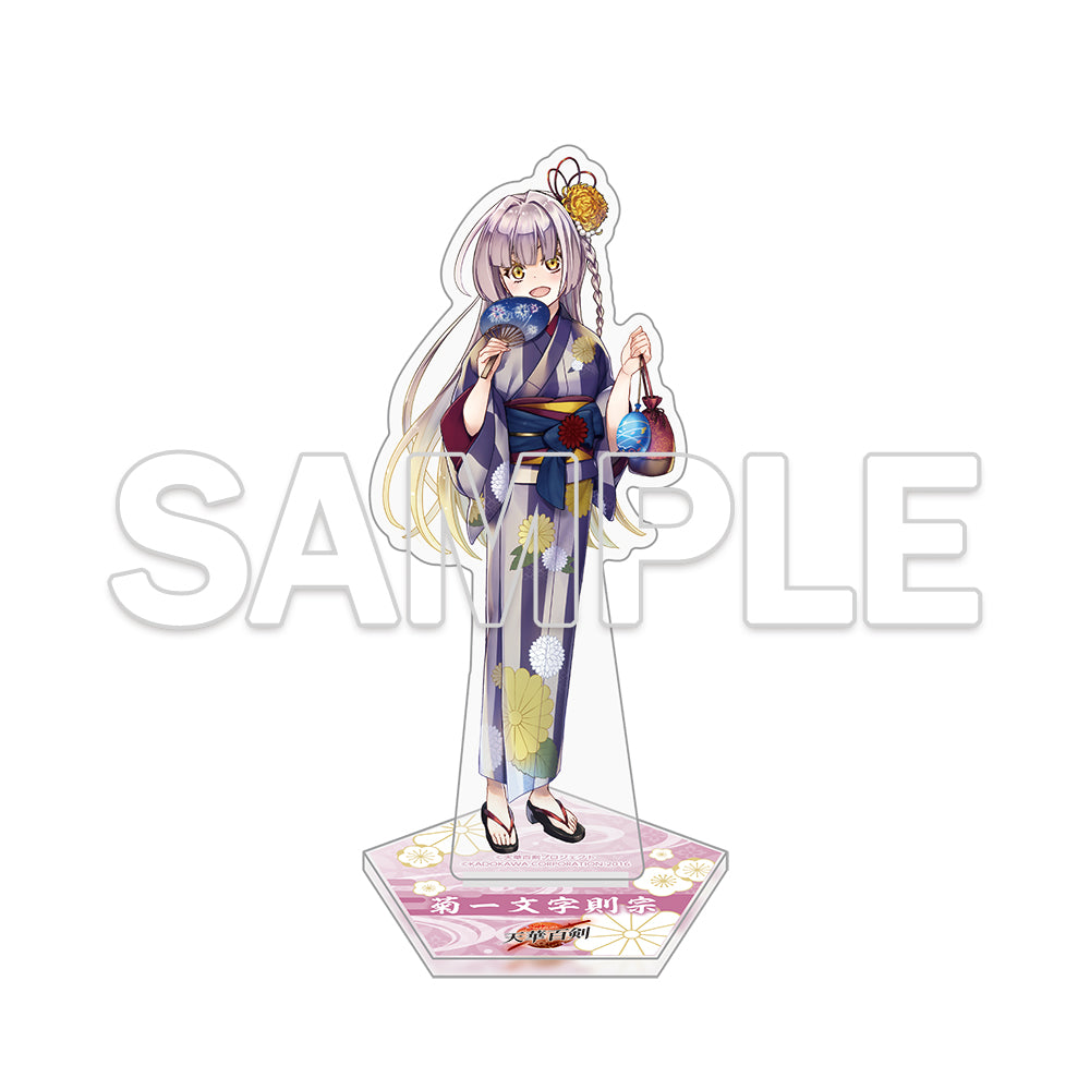(Goods - Acrylic Stand) Tenka Hyakken 10th Anniversary Acrylic Stand Figure - Kiku Ichimonji Norimune