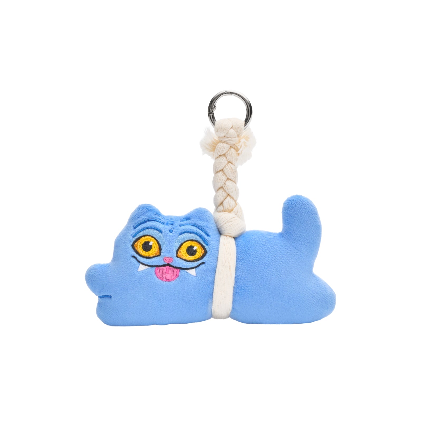 (Goods - Keychain) KPop Demon Hunters Derpy Lucky Charm Plush Keychain